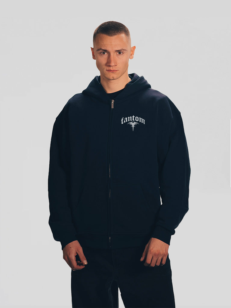 FANTOM Silence Oversized Zipper Hoodie